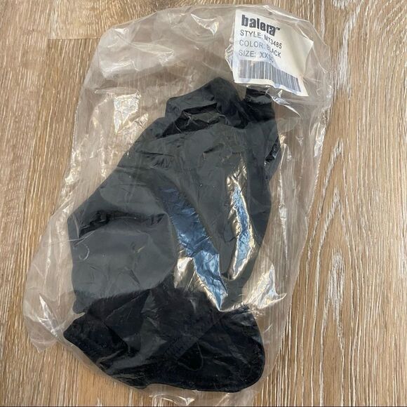 WEISSMAN Dance Costume spandex black stretch bootie shorts MT3485 XXSC 3/4years - Picture 6 of 8